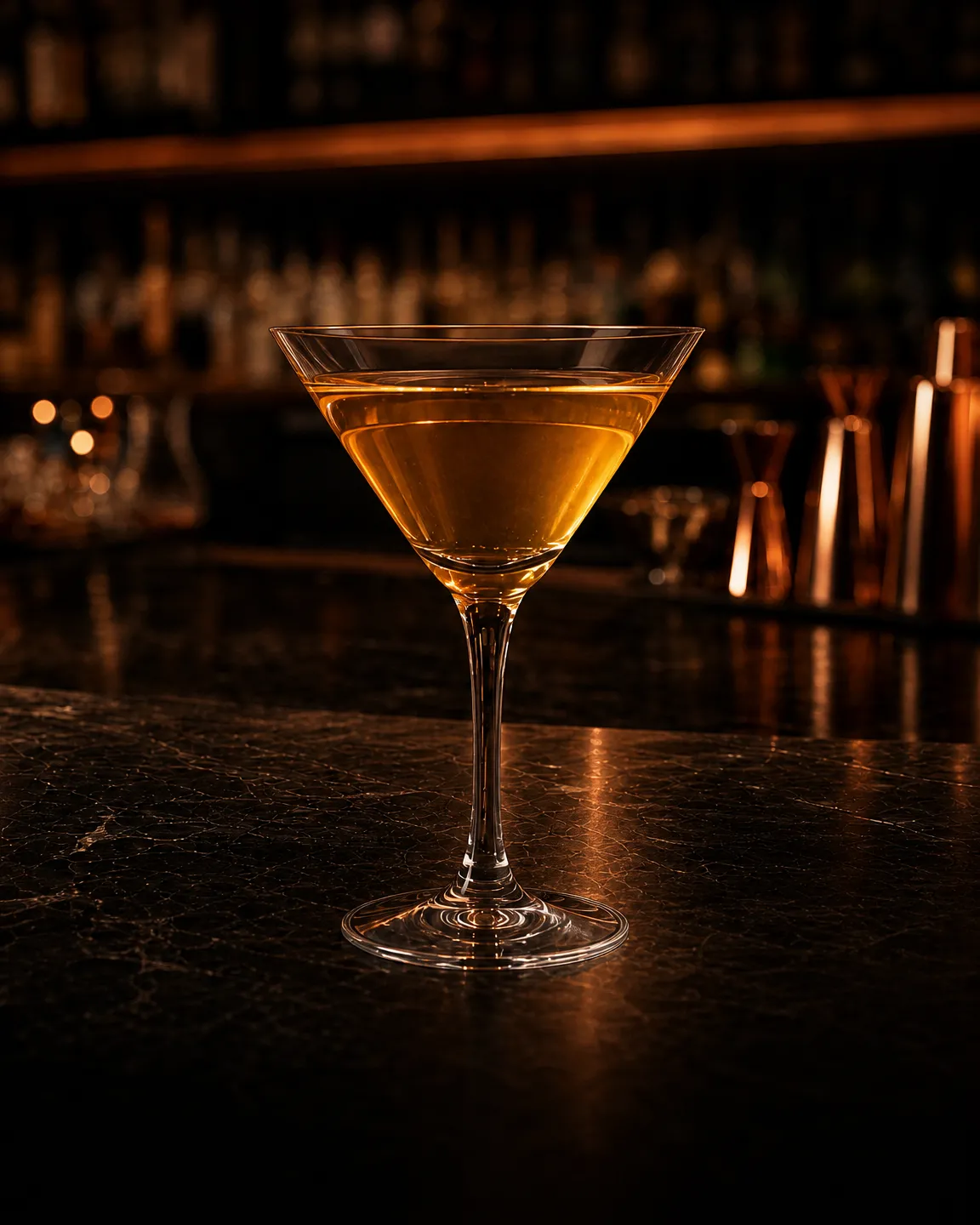 Angel Face, cocktail dopocena. Bicchiere: Coppa cocktail (Martini)