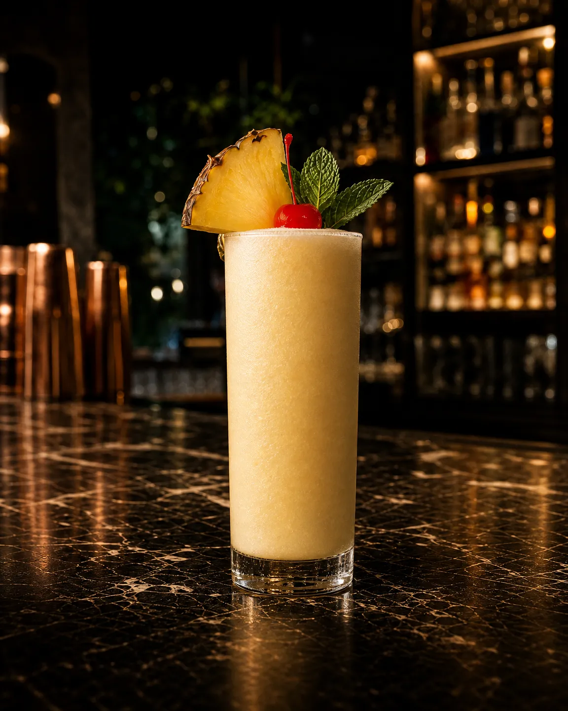 Bahia, long drink. Bicchiere: Collins o Tumbler Alto