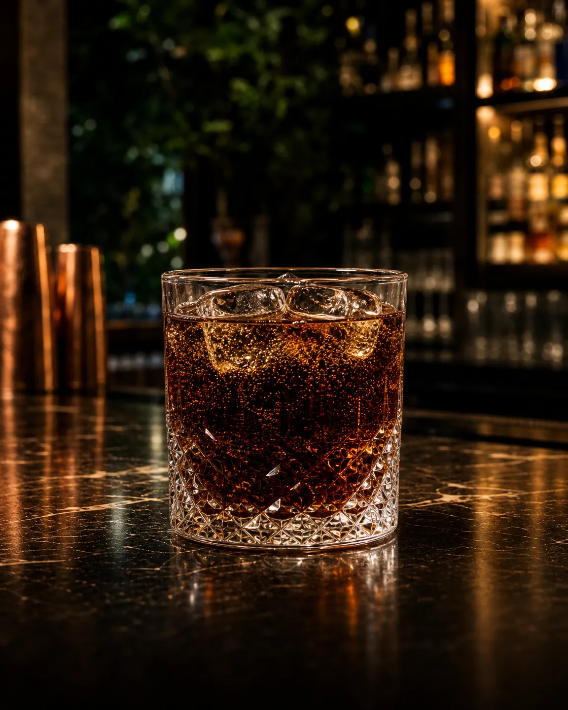 Fernandito, long drink. Bicchiere: Old Fashioned o Tumbler Basso