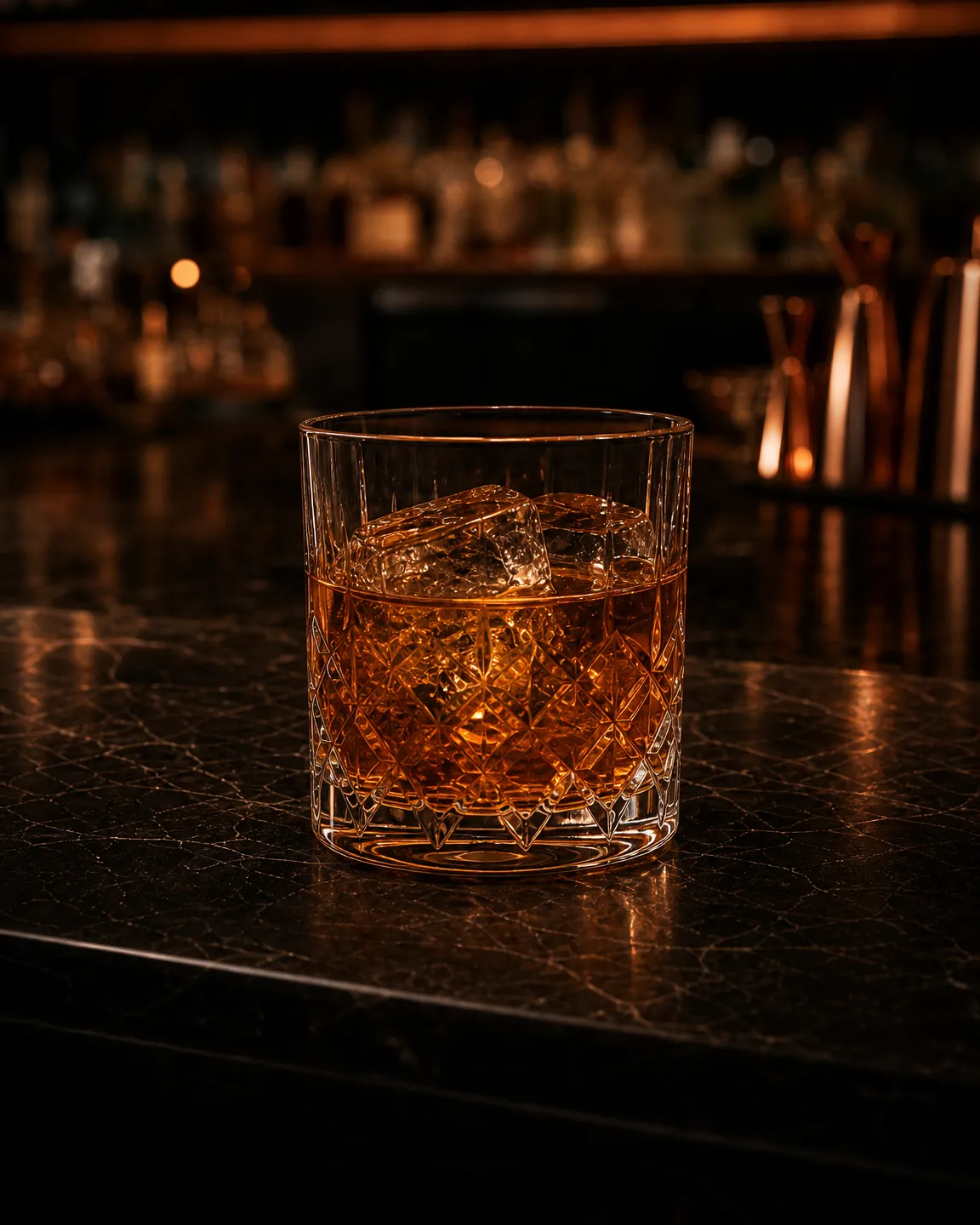 French Connection, cocktail dopocena. Bicchiere: Old Fashioned o Tumbler Basso