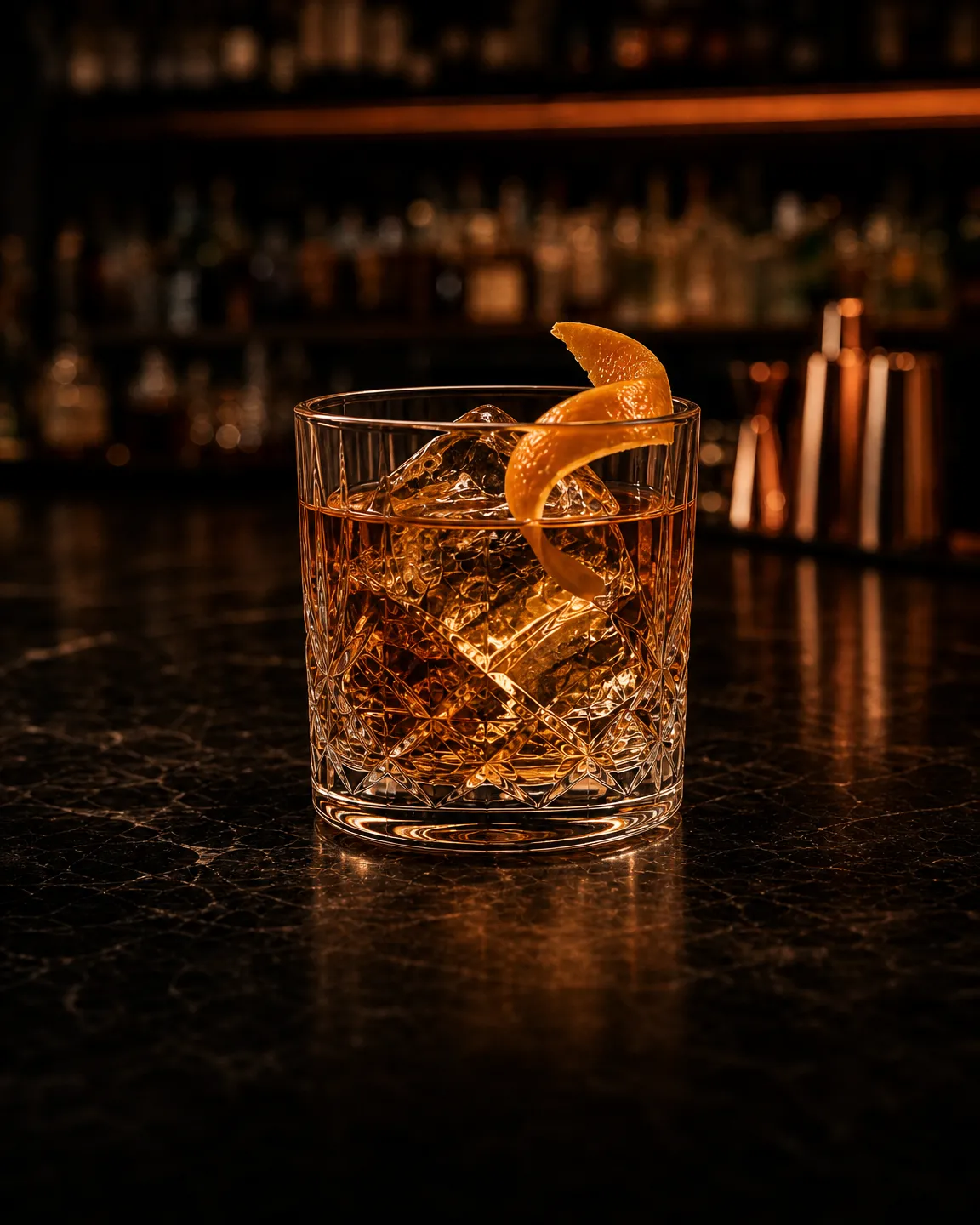 Godmother, cocktail dopocena. Bicchiere: Old Fashioned o Tumbler Basso