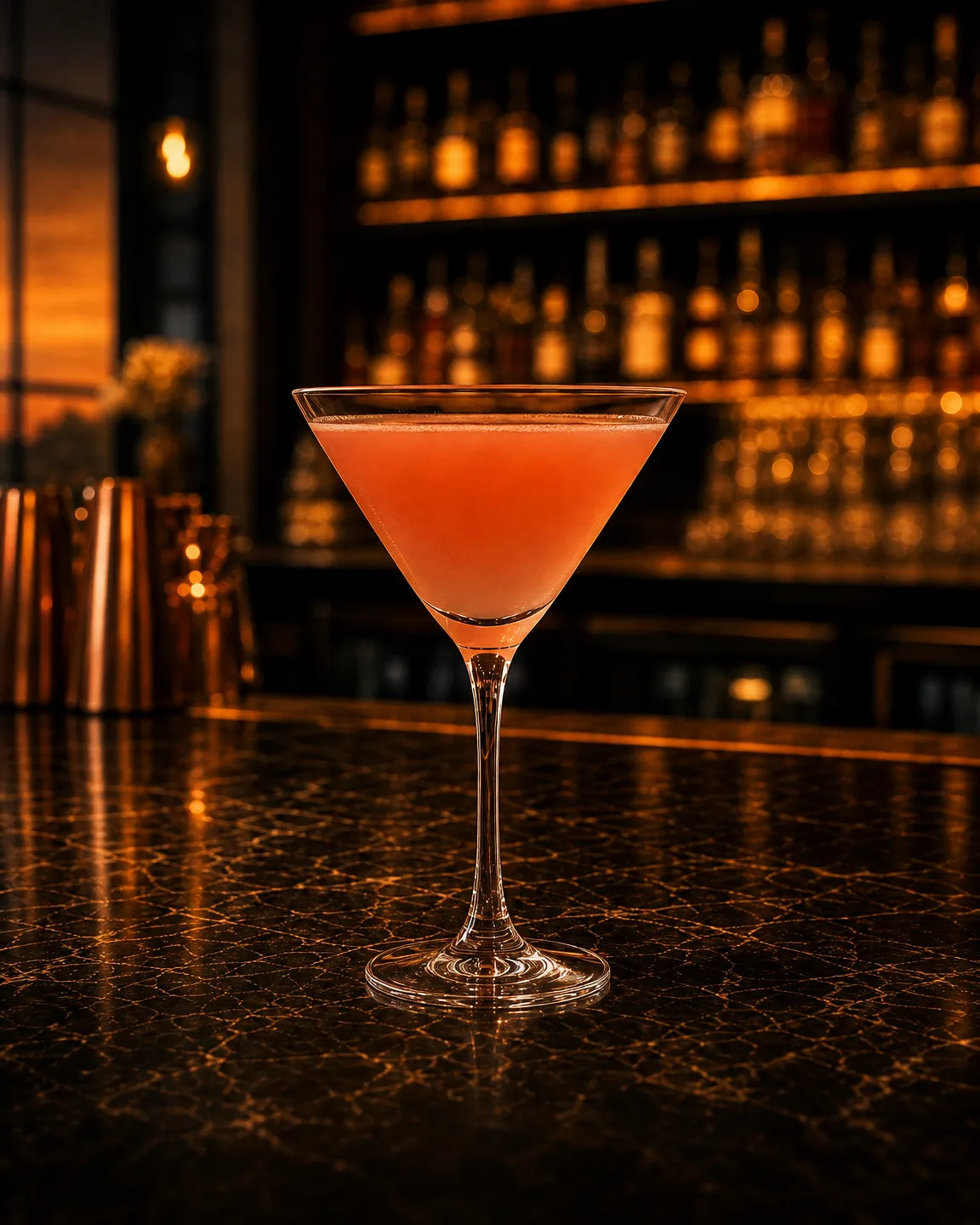 Hemingway Special, cocktail aperitivo. Bicchiere: Coppa cocktail (Martini)