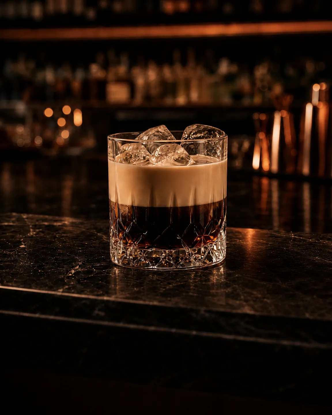 King Alfonso, cocktail dopocena. Bicchiere: Old Fashioned o Tumbler Basso
