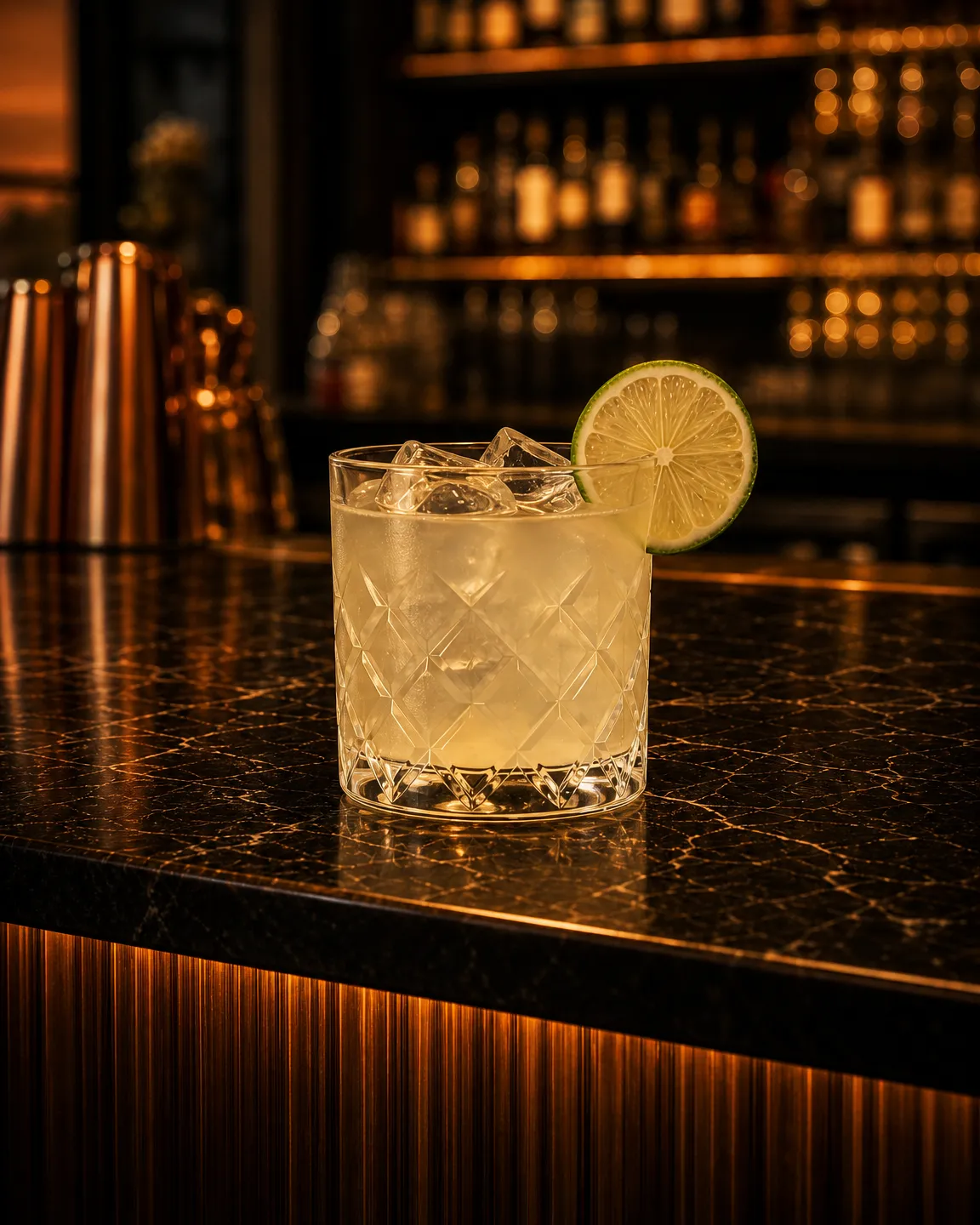 Tommy's Margarita, aperitif cocktail. Glass: Rocks glass