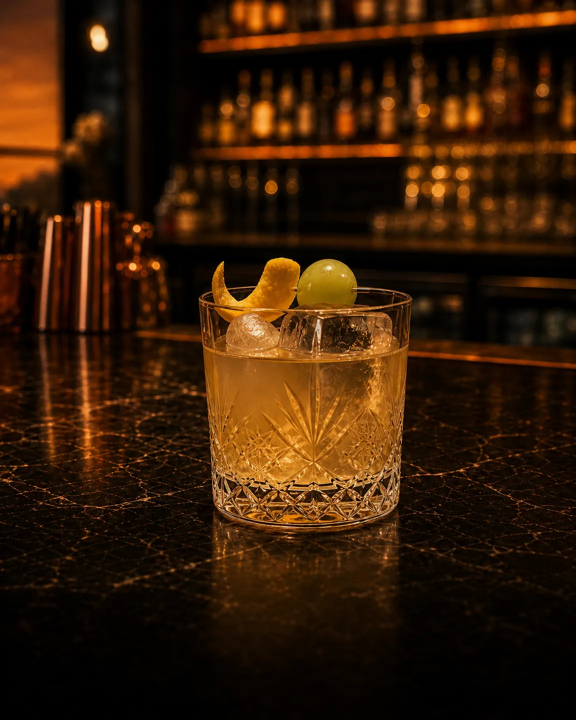 Ve.N.To, cocktail aperitivo. Bicchiere: Old Fashioned o Tumbler Basso